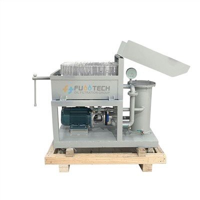 Mesin filter oli press portabel